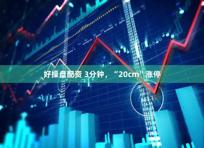 好操盘配资 3分钟，“20cm”涨停